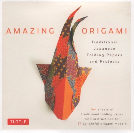 Amazing Origami-Included Instruction Book & 144 Sheets of Traditional Folding Paper