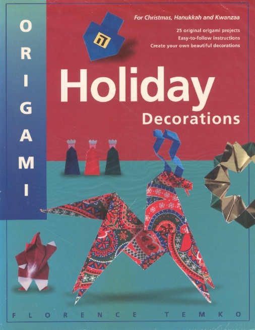 Origami Holiday Decoration-For Christmas, Hanukkah & Kwanza