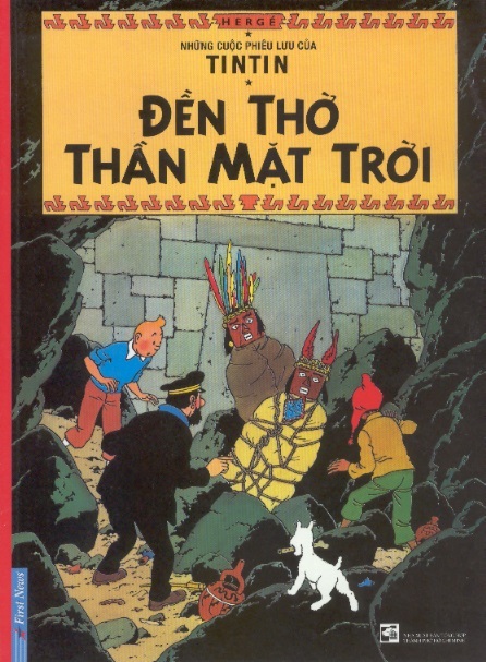 Tintin Vietnamese Edition-Prisons of the Sun/Dèn Thò Thàn Mat Tròi