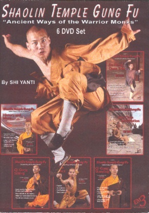 Shaolin Temple Gung Fu-Ancient Ways of the Warrior Monks (Set of 6 DVDs)