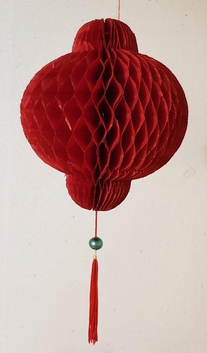Rode lampion/Red Lantarn (15 cm)