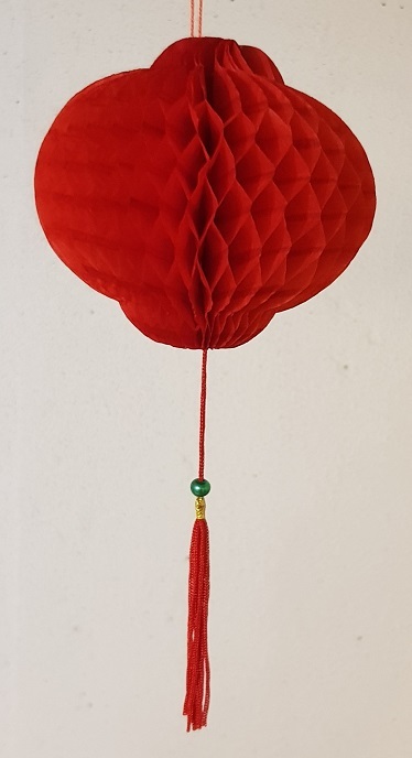 Rode lampion/Red Lantarn (10 cm)