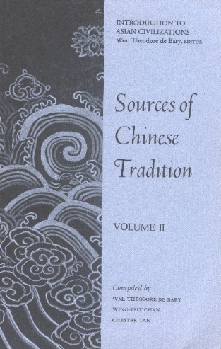 Sources of Chinese Tradition, Vol. 2