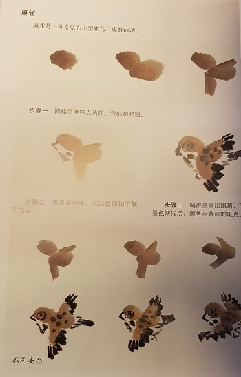国画初学-写意花鸟 Chinese Painting For Beginners: Flowers & Birds in Spontaneous Style (Chinese Edition)