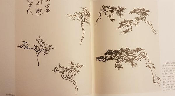 溥心畲山水画课徒稿 Landscape Paintings by Pu Xinshe (Chinese Edition)